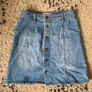 H&M denim skirt